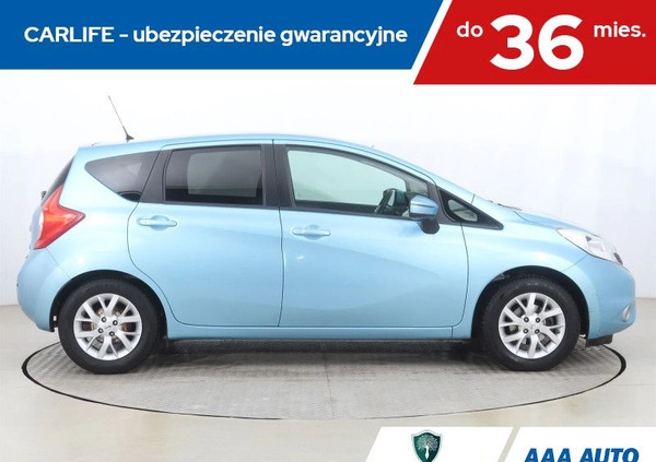 Nissan Note cena 29500 przebieg: 99685, rok produkcji 2013 z Bisztynek małe 211